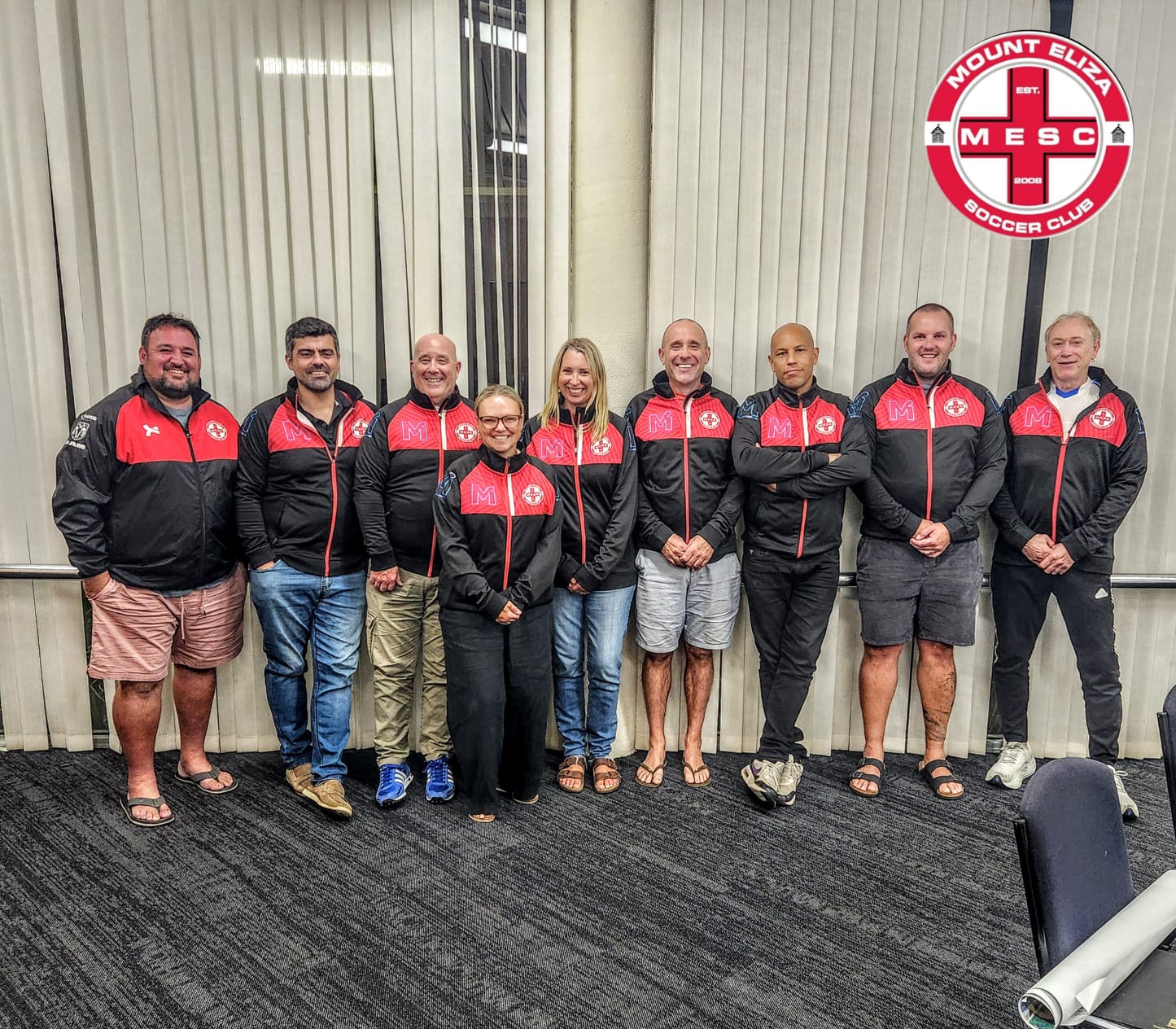 Football Committee of the Mount Eliza Soccer Club based on the Mornington Peninsula 