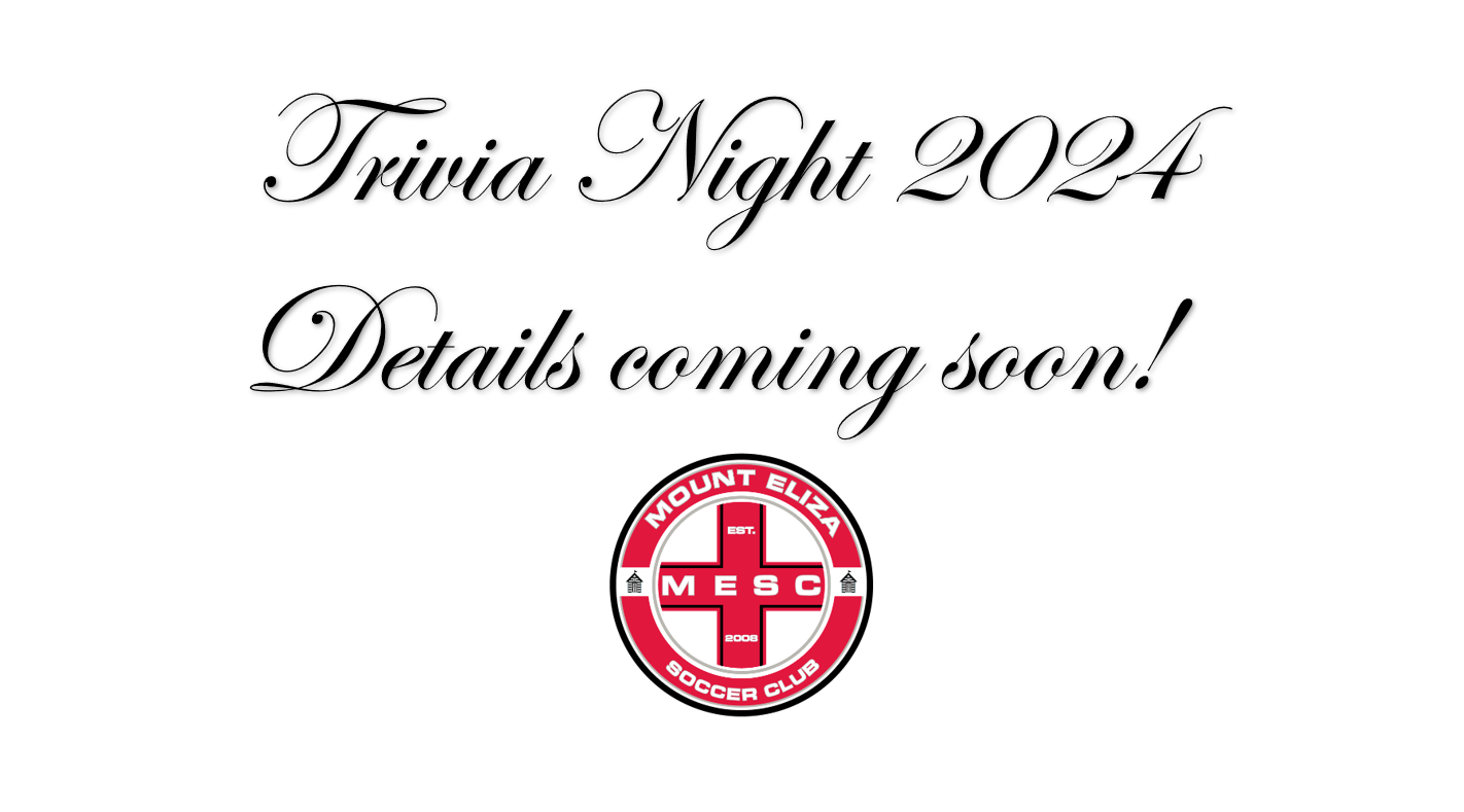 Mount Eliza Soccer Club Trivia Night 2024