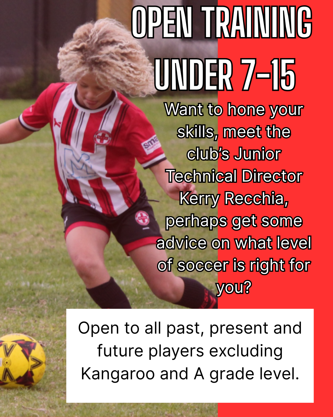 Junior Open Training Session